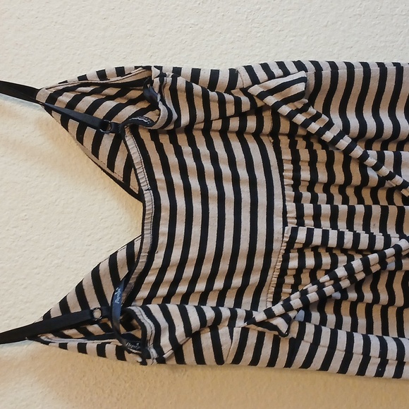 Papaya Full Length Knit Sundress with Adjustable Straps and Padded Bust Size M - Picture 3 of 7